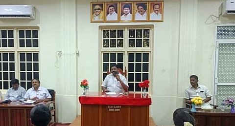 வீடுகளில் மோட்டார் வைத்து குடிநீர் உறிஞ்சுவதால் ஸ்ரீவில்லிபுத்தூரில் விநியோகம் பாதிப்பு: நகராட்சி தலைவர்