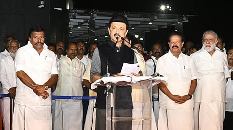 சென்னை திரும்பினார் முதல்வர் மு.க.ஸ்டாலின்