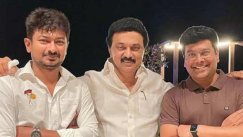 அரசியலில் உதயநிதி இன்னும் மேலே வருவார்: சபரீசன்