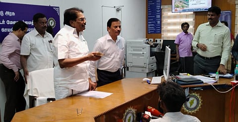 அமைச்சர் ஆய்வு