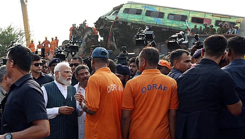 ரயில் விபத்துக்கு காரணமானோர் கடுமையாக தண்டிக்கப்படுவர்: ஒடிசாவில் பிரதமர் மோடி உறுதி