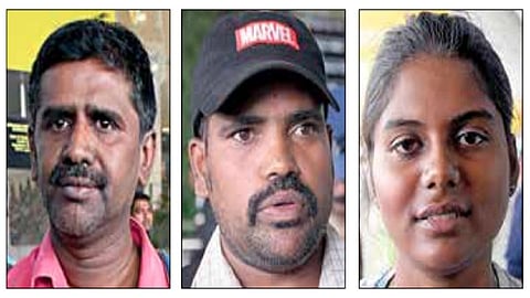 ஒடிசா ரயில் விபத்தில் உயிர் பிழைத்த தமிழகத்தைச் சேர்ந்த நாகேந்திரன், ரமேஷ்,  ராஜலட்சுமி