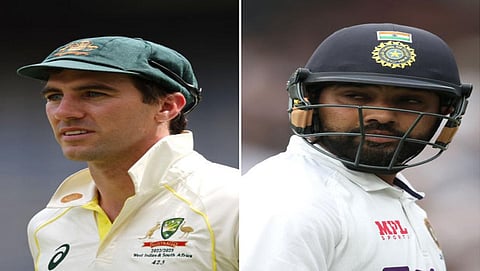 கம்மின்ஸ் மற்றும் ரோகித்