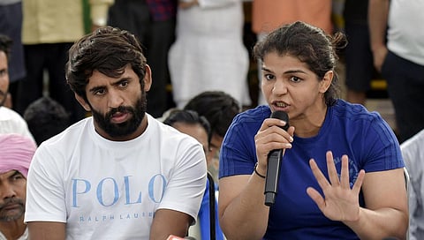 சாக்‌ஷி மாலிக், பஜ்ரங் பூனியா