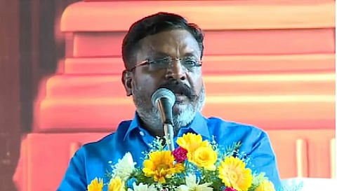 கருணாநிதி நூற்றாண்டு விழா பொதுக்கூட்டத்தில் திருமாவளவன்