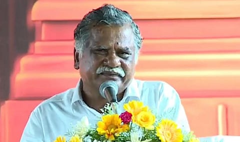 கருணாநிதி நூற்றாண்டு விழாவில் பேசும் இந்திய கம்யூ. மாநில செயலாளர் முத்தரசன்