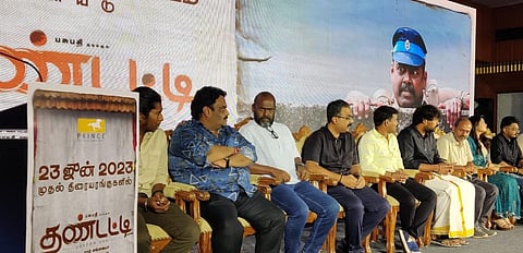 'தண்டட்டி' படப்பிடிப்புக்கு வீடு கொடுக்க மறுத்த கிராமத்தினர்