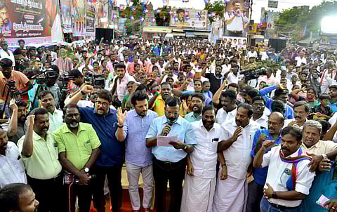 மக்கள் யாரும் வன்முறையை விரும்புவதில்லை; ஒரு சிலரின் பிழைகளால் பிரச்சினை ஏற்படுகிறது - மதுரையில் திருமாவளவன் பேச்சு