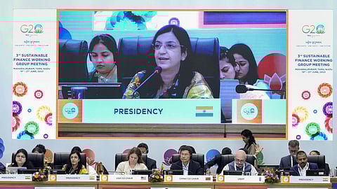 மாமல்லபுரத்தில் நடைபெற்று வரும் ஆலோசனைக் கூட்டம்