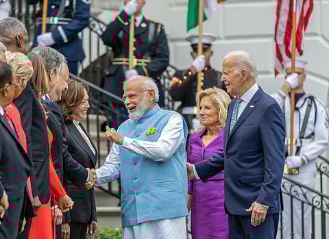 சாதி, மதம், பாலினப் பாகுபாடுகளுக்கு இந்தியாவில் முற்றிலும் இடமில்லை: அமெரிக்காவில் பிரதமர் மோடி பேட்டி