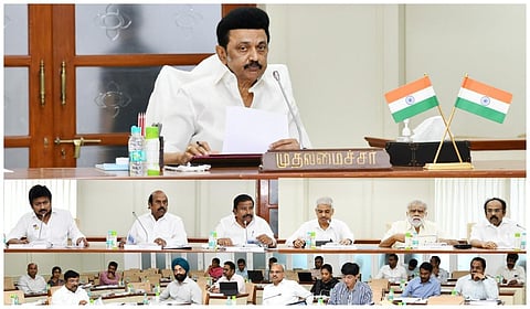 வடகிழக்கு பருவமழைக்கு முன்பே சாலை, பாலம் பணிகளை முடிக்க வேண்டும் - அமைச்சர்கள், அதிகாரிகளுக்கு முதல்வர் அறிவுறுத்தல்