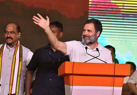 கேசிஆர் கட்சி பாஜகவின் ‘பி டீம்’ - ராகுல் காந்தி குற்றச்சாட்டு