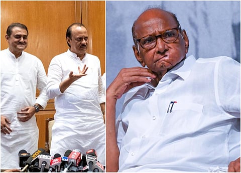 மகாராஷ்டிராவில் இரண்டாக உடைந்த தேசியவாத காங்கிரஸ் - தேசிய அளவில் எதிர்க்கட்சிகள் ஒருங்கிணையும் முயற்சியில் சிக்கல்