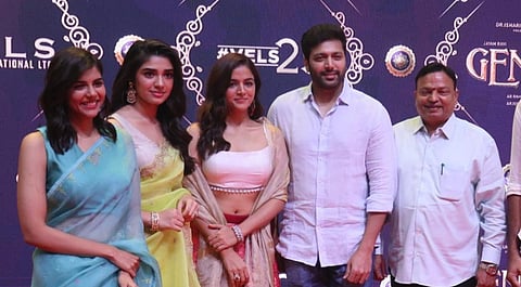 ஜெயம் ரவியின் ‘ஜீனி’ பூஜையுடன் தொடக்கம்