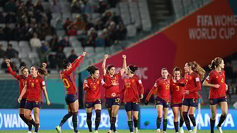 ஸ்பெயின் அணி வீராங்கனைகள்