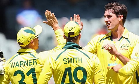 ஆஸி. வீரர்கள் | படம்: ஐசிசி