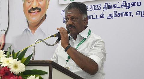 ஓ.பன்னீர்செல்வம் | கோப்புப் படம்