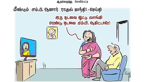 மீண்டும் எம்.பி. ஆனார் ராகுல் காந்தி! - செய்தி