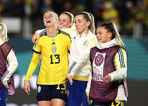 ஸ்வீடன் அணி வீராங்கனைகள்