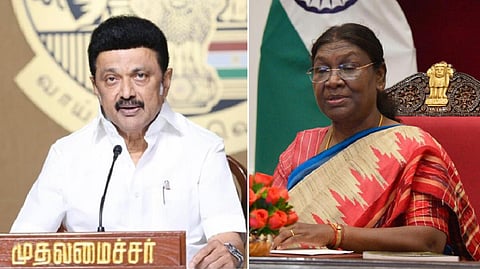 முதல்வர் ஸ்டாலின், குடியரசுத் தலைவர் திரவுபதி முர்மு | கோப்புப் படங்கள்