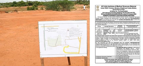 மதுரை ’எய்ம்ஸ்’ மருத்துவமனைக்கு டெண்டர் வெளியீடு: இரு கட்டங்களாக 33 மாதங்களில் பணிகளை முடிக்க கால நிர்ணயம்