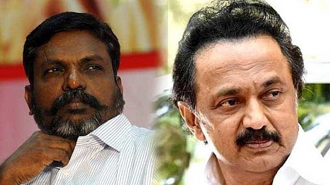 திருமாவளவன், ஸ்டாலின்