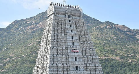 திருவண்ணாமலை கோயில் தேர் வரும் வீதியில் கான்கிரீட் சாலை அமைக்கும் பணிகளுக்கு தடை கோரிய மனு தள்ளுபடி