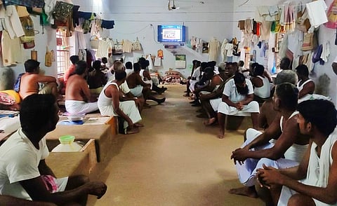 சந்திரயான்-3 விண்கலம் நிலவில் இறங்கிய நிகழ்வை கண்டுகளித்த மதுரை சிறை கைதிகள்