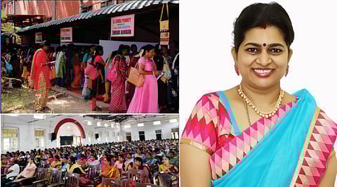 தமிழ்நாடு மகளிர் தொழில்முனைவோர் நலச் சங்க தலைவர் கிருஷ்ணா ராதாகிருஷ்ணன்