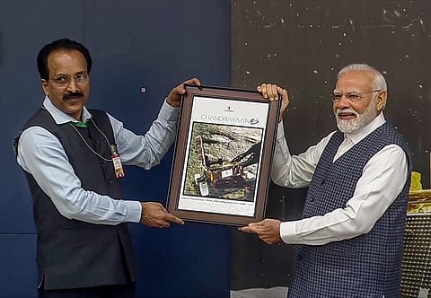 ‘திரயங்கா’, ‘சிவ சக்தி’ என பெயரிட்டதில் மகிழ்ச்சி: இஸ்ரோ தலைவர் சோமநாத்