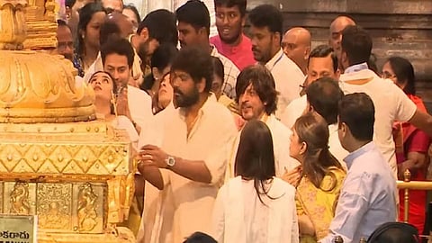 திருப்பதியில் ஷாருக்கான்