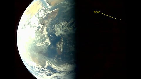 இஸ்ரோ பகிர்ந்த படம்