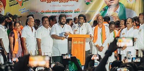 தமிழகத்தில் ஆங்கிலேயர்கள் ஆட்சியை விட மோசமான ஆட்சி - உசிலம்பட்டியில் அண்ணாமலை பேச்சு