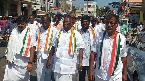 விளம்பரத்தை தவிர வேறு ஒன்றையும் செய்யவில்லை - புதுச்சேரி அரசு மீது நாராயணசாமி தாக்கு