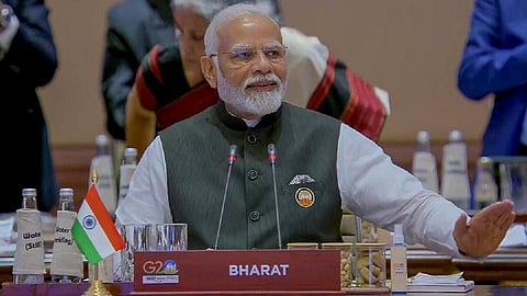 ஜி-20 உச்சி மாநாடு 2023 நிறைவு: அடுத்த மாநாட்டுக்கு தலைமையேற்கும் அதிகாரம் பிரேசில் நாட்டிடம் ஒப்படைப்பு