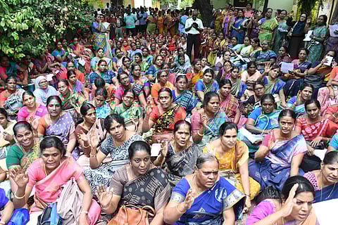 ‘எண்ணும் எழுத்தும் திட்டத்தை கைவிடுக’ - ஆசிரியர் இயக்கங்களின் கூட்டு நடவடிக்கைக் குழு