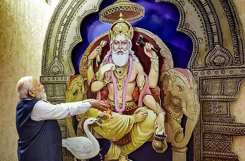 ரூ.13,000 கோடியில் பிஎம் விஸ்வகர்மா திட்டத்தை தொடங்கிவைத்தார் பிரதமர் மோடி