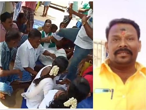 ஊராட்சி செயலர் தங்கபாண்டியன் 