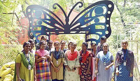 குழந்தைகளுக்கு பட்டாம்பூச்சிகளை கொண்டு இயற்கையை சொல்லி கொடுக்கலாம்