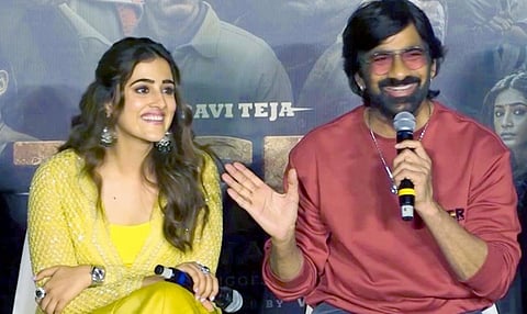 ரவிதேஜாவுடன் நடித்தது அதிர்ஷ்டம்: சொல்கிறார் நுபுர் சனோன்