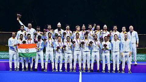 Asian Games 2023 | ஹாக்கியில் தங்கம் வென்றது இந்தியா: முதல்முறையாக 100 பதக்கங்களை வென்று சாதனை படைக்கிறது