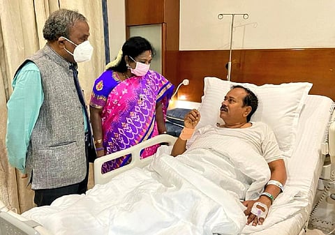 பாஜக மூத்த தலைவர் ஹெச்.ராஜா மருத்துவமனையில் அனுமதி