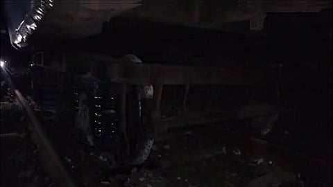 பிஹார் | சரக்கு ரயில் தடம்புரண்டது