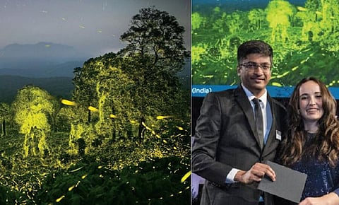 மின்மினிகளின் ஒத்திசைவை தத்ரூபமாக படம் பிடித்த பொள்ளாச்சி புகைப்பட கலைஞருக்கு சர்வதேச விருது