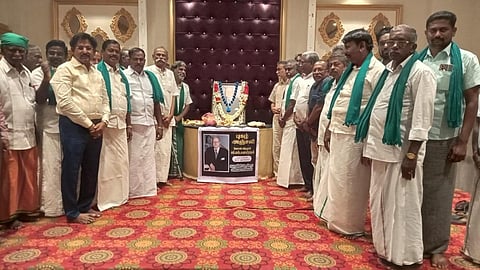 கும்பகோணத்தில் எம்.எஸ்.சுவாமிநாதனுக்கு மணிமண்டபம் அமைக்க பி.ஆர்.பாண்டியன் வலியுறுத்தல்