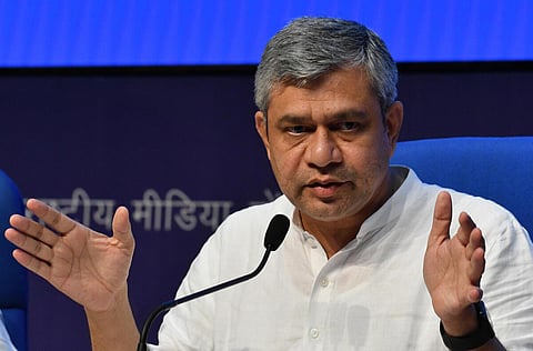 மத்திய அமைச்சர் அஸ்வினி வைஷணவ் | கோப்புப் படம்