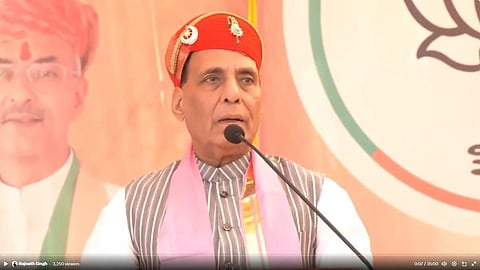 தேர்தல் பிரச்சாரத்தில் ராஜ்நாத் சிங்