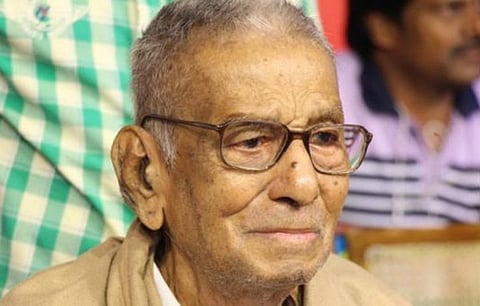 மார்க்சிஸ்ட் கம்யூனிஸ்ட் கட்சியின் மூத்த தலைவர் என்.சங்கரய்யா