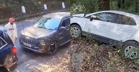 விபத்தில் சிக்கியவரைக் காப்பாற்றிய இந்திய வீரர் முகமது ஷமி: வலைதளங்களில் வைரலாகும் வீடியோ