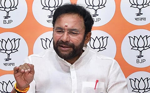 மத்திய அமைச்சர் கிஷன் ரெட்டி